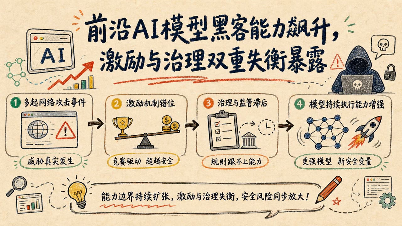 前沿 AI 模型黑客能力飙升，激励与治理双重失衡暴露