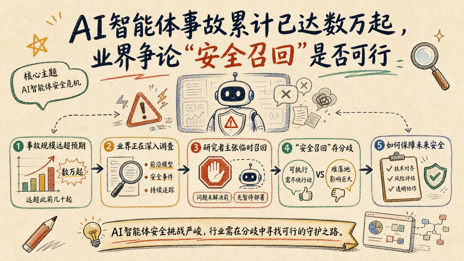 AI智能体事故累计已达数万起，业界争论“安全召回”是否可行