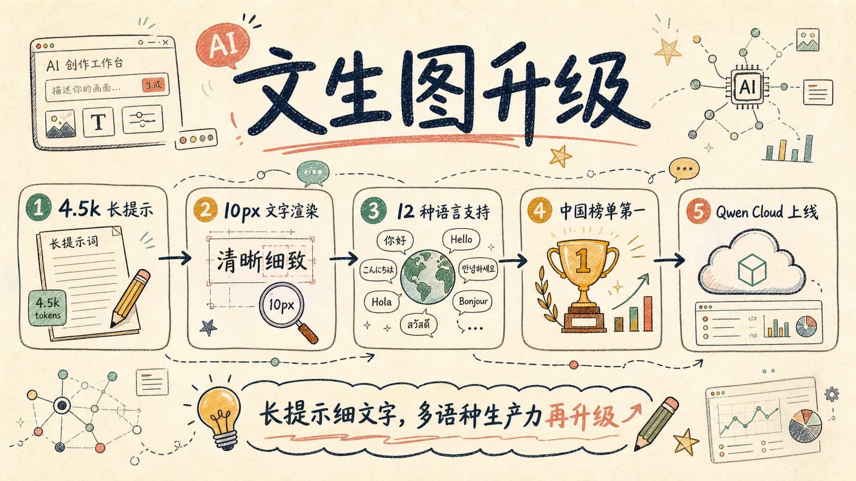 通义千问上线 Qwen-Image-3.0-Pro：4.5k token 长提示词加 10px 文字渲染，文生图生产力再上一档