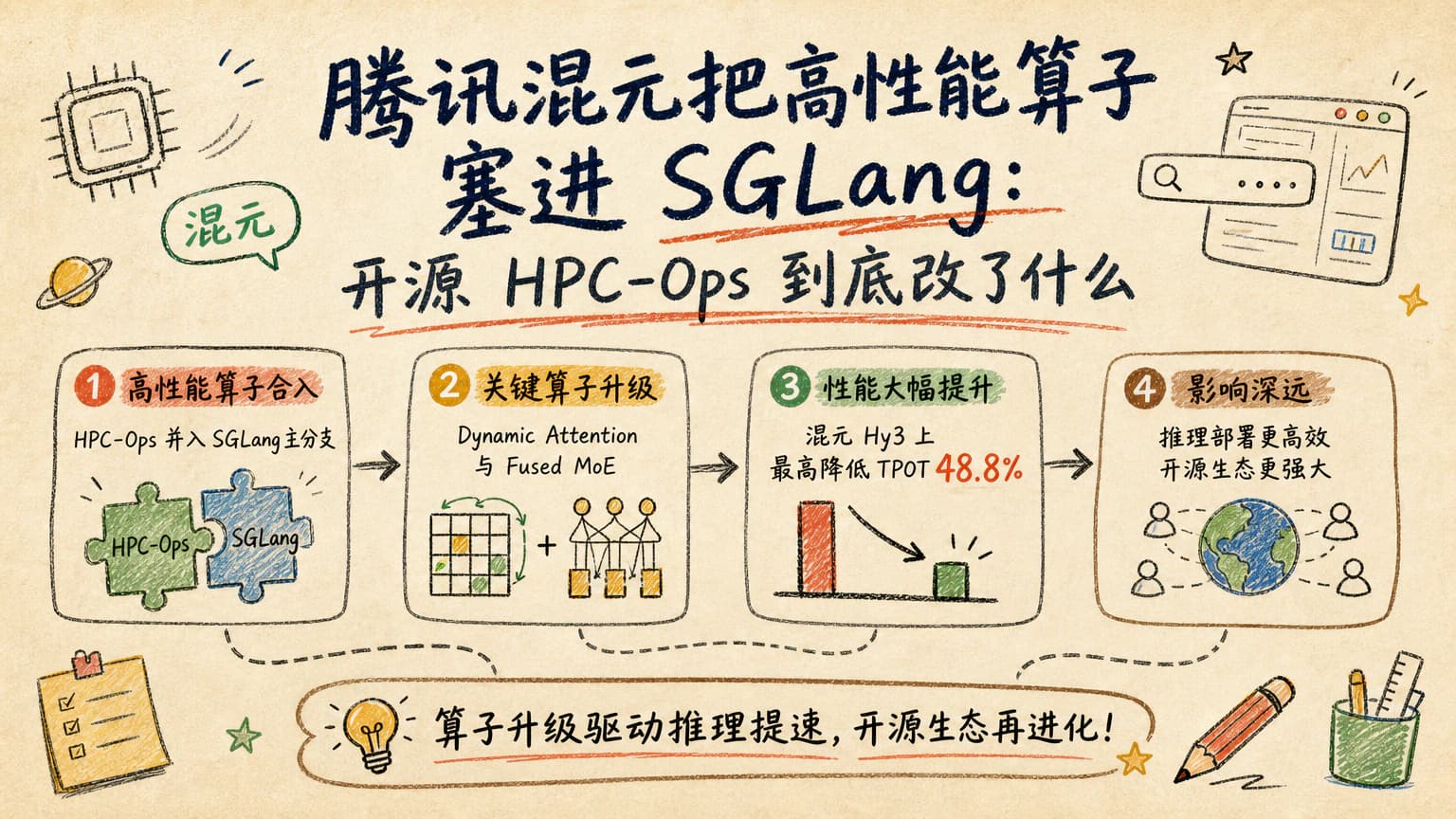 腾讯混元把高性能算子塞进 SGLang：开源 HPC-Ops 到底改了什么