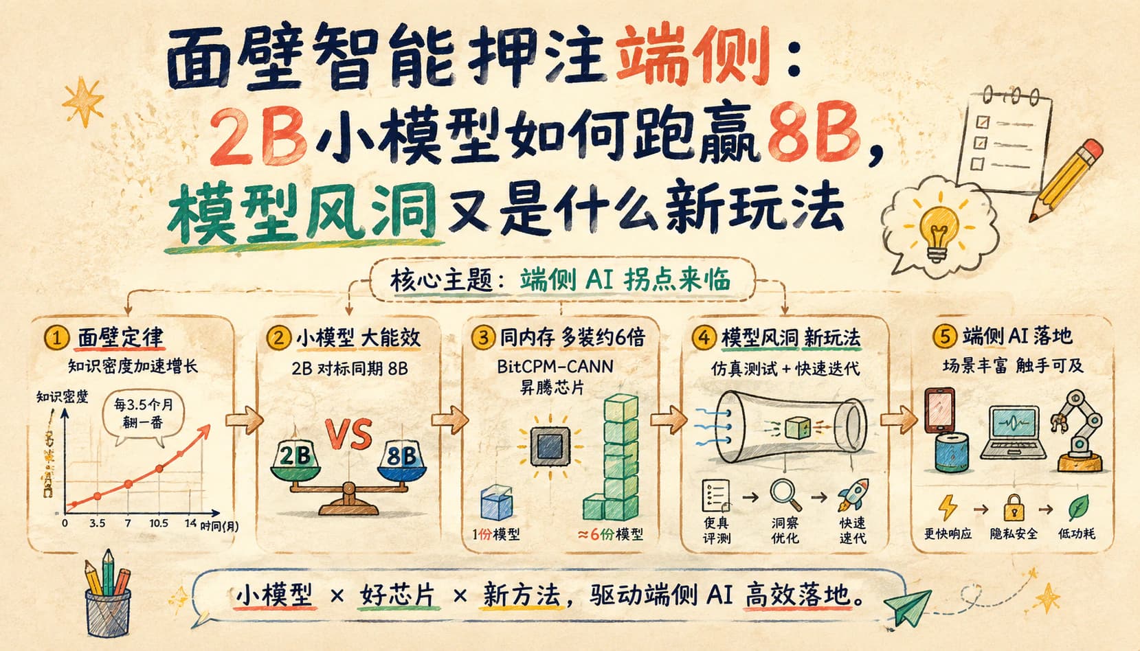 面壁智能押注端侧:2B小模型如何跑赢8B,模型风洞又是什么新玩法
