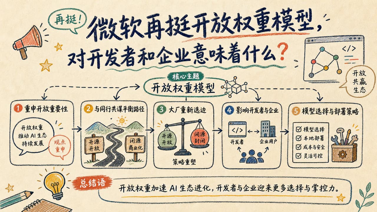 微软再挺开放权重模型,对开发者和企业意味着什么