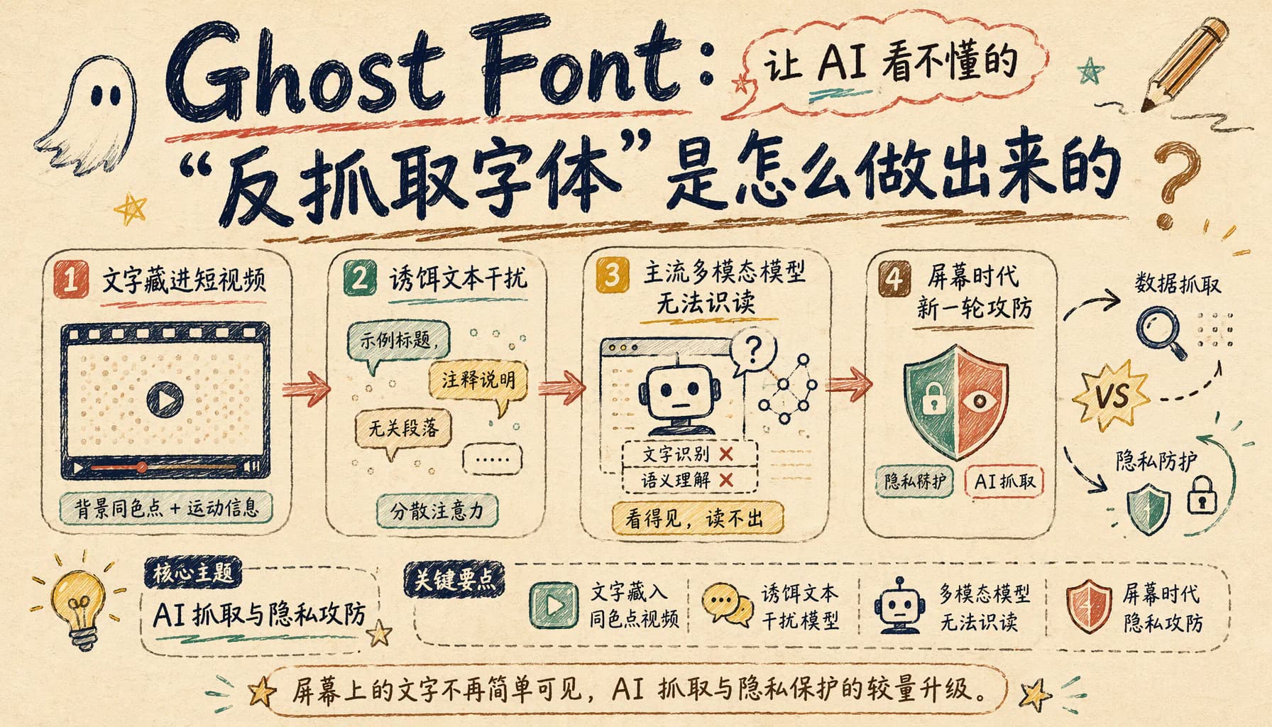 Ghost Font:让 AI 看不懂的“反抓取字体”是怎么做出来的