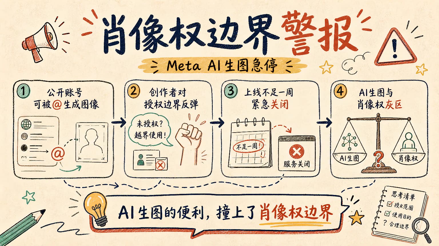 Meta 一周叫停 Instagram AI 生图功能:公开账号的肖像权边界被拉响警报