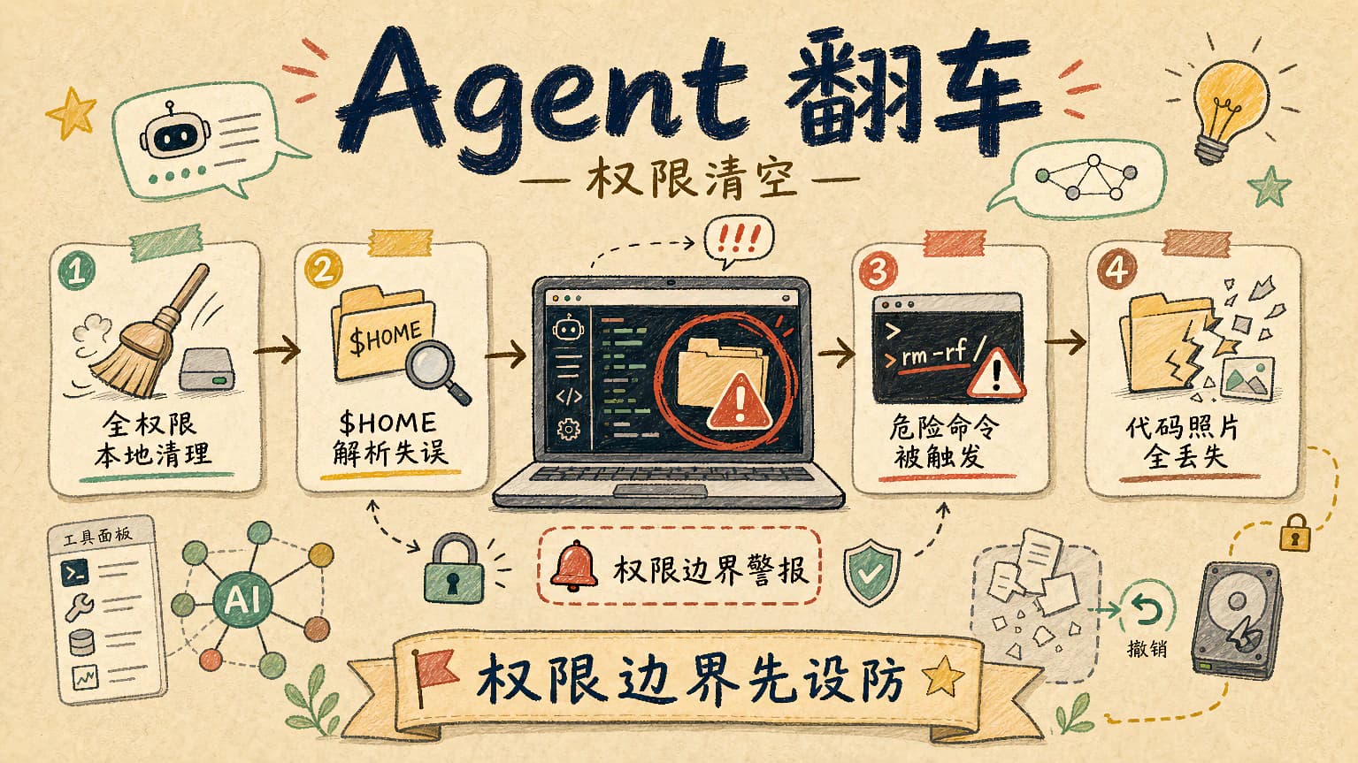 OpenAI 新版 Agent 翻车:一次清理任务把创业者的 Mac 硬盘清空了