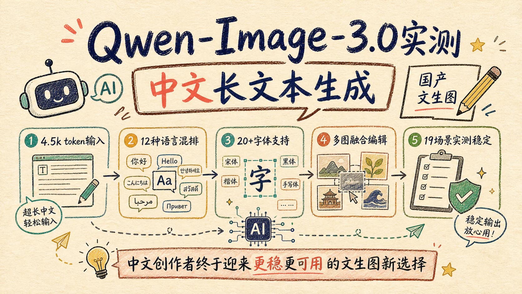 Qwen-Image-3.0实测:19个场景硬刚GPT Image2,国产文生图终于把中文长文本啃下来了